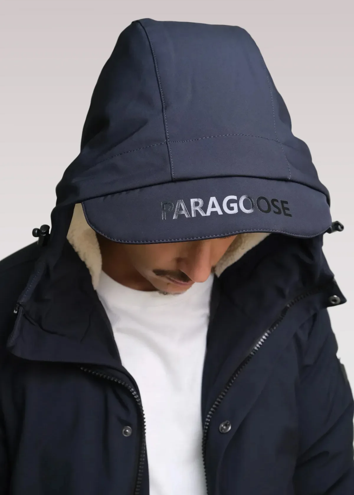 01 Campera Hombre Classic Urban Blanco